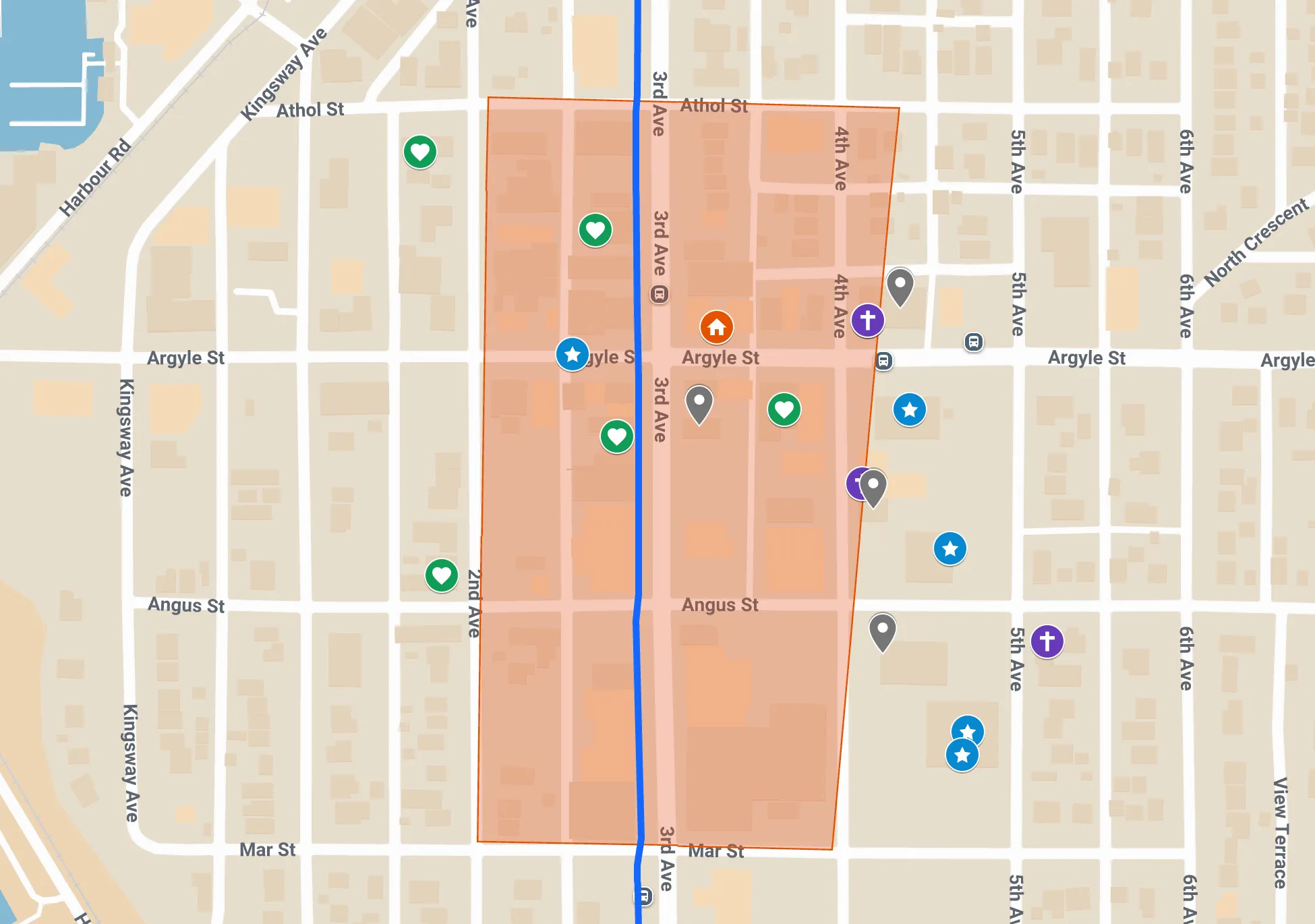 Focus area of Port
Alberni